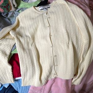 Vintage cardigan size M plus undershirt
